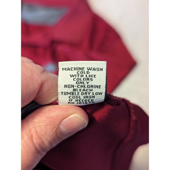 arkansas razorbacks Men's Size XL Red/Gray Short Sleeve Collared Shirt RN#101475 - Picture 5 of 11